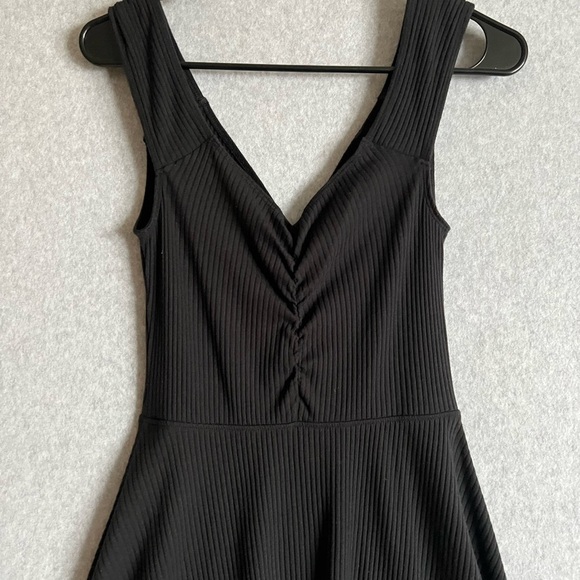 Abercrombie & Fitch Women’s Dress Black Cut out Medium Tall - Picture 3 of 7